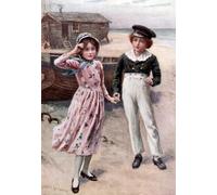 ARToPHIIU Impression Tableaux Mural Peinture Art Impression David Copperfield de Charles Dickens par Harold Copping Tableau Decoracion Murale Pour la Décoration Murale 60x90cm