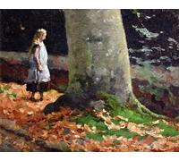 ARToPHIIU Impression Tableaux Mural Peinture Art Impression la fille du peintre Arntzenius Péronne par Willem Bastiaan Tholen Tableau Decoracion Murale Pour la Décoration Murale 60x90cm