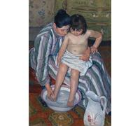 ARToPHIIU Impression Tableaux Mural Peinture Art Impression le bain de l'enfant de Mary Cassatt Tableau Decoracion Murale Pour la Décoration Murale 60x90cm