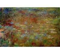 ARToPHIIU Impression Tableaux Mural Peinture Art Impression Les Bassinnymphéas de Claude Monet Tableau Decoracion Murale Pour la Décoration Murale 60x90cm