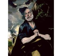 ARToPHIIU Impression Tableaux Mural Peinture Art Impression les larmes de saint pierre d'el greco Tableau Decoracion Murale Pour la Décoration Murale 60x90cm