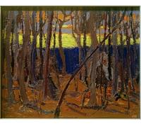 ARToPHIIU Impression Tableaux Mural Peinture Art Impression Tente fantôme par Tom Thomson Tableau Decoracion Murale Pour la Décoration Murale 60x90cm