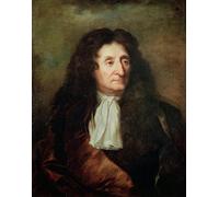ARToPHIIU Vintage Impressions sur Toile Affiche Mural Art Tableaux sur Toile Jean De La Fontaine by Hyacinthe Rigaud Posters Impressions Pour la Décoration du Salon 60x90cm