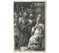 ARToPHIIU Vintage Impressions sur Toile Affiche Mural Art Tableaux sur Toile Le Christ devant Caïphe d'Albrecht Dürer Posters Impressions Pour la Décoration du Salon 60x90cm