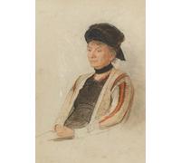 ARToPHIIU Vintage Impressions sur Toile Affiche Mural Art Tableaux sur Toile Portrait de Mlle De Rosier par Henry A. Payne Posters Impressions Pour la Décoration du Salon 60x90cm