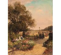 ARToPHIIU Vintage Impressions sur Toile Affiche Mural Art Tableaux sur Toile Qu'ay-je Fait Assassins Ts de Jean-Antoine Watteau Posters Impressions Pour la Décoration du Salon 60x90cm