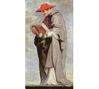 ARToPHIIU Vintage Impressions sur Toile Affiche Mural Art Tableaux sur Toile Saint Bonaventure de Pierre Paul Rubens Posters Impressions Pour la Décoration du Salon 60x90cm