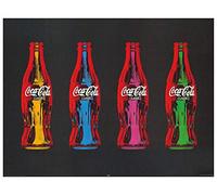 Artopweb Coca-Cola Pop Art Panneaux Decoratifs, Bois, Multicolore, 80x60 Cm