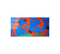 Artopweb CrystalArt 50 x 100 cm Tableau Plexiglass Effet Verre Brillant Léger Prêt à Suspendre Décoration Maison Art Design Italien Eco-Friendly - Homage to Matisse - La danse d'Art Studio