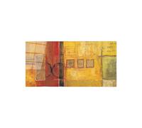 Artopweb CrystalArt 50 x 100 cm Tableau Plexiglass Effet Verre Brillant Léger Prêt à Suspendre Décoration Maison Art Design Italien Eco-Friendly - Abstract Geometric Shapes of Art Studio