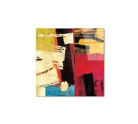 Artopweb CrystalArt 50 x 70 cm | Tableau Plexiglass effet verre brillant, léger et prêt à accrocher | Décoration de la maison Art Design Italien Eco-Friendly - Colorful abstract d'Art Studio