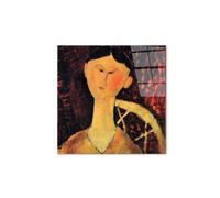 Artopweb CrystalArt 50 x 70 cm | Tableau Plexiglass effet verre brillant, léger et prêt à accrocher | Décoration de la maison Art Design Italien Eco-Friendly - Portrait of Beatrice Hastings de My