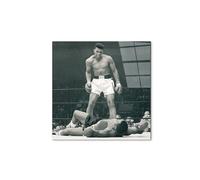 Artopweb CrystalArt 50 x 70 cm | Tableau Plexiglass effet verre brillant, léger et prêt à accrocher | Décoration de maison Art Design Italien Eco-Friendly - Muhammad Alì di My Store