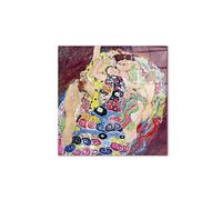 Artopweb CrystalArt 50 x 70 cm | Tableau Plexiglass effet verre brillant, léger et prêt à accrocher | Décoration de la maison Art Design Italien Eco-Friendly - Virgins de Klimt Gustav