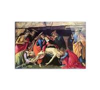 Artopweb CrystalArt 53 × 80 cm Tableau Plexiglass Effet Verre Brillant Léger Prêt à Suspendre Décoration Maison Art Design Italien Eco-Friendly - Lamentation of Christ par Albrecht Dürer