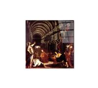 Artopweb CrystalArt 58 × 58 cm Tableau Plexiglass effet verre brillant léger prêt à accrocher écologique - Discovery of the corpse of St. Mark de Tintoretto