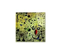 Artopweb CrystalArt 58 x 58 cm Tableau Plexiglass effet verre brillant léger prêt à accrocher décoration maison art design italien écologique - Homage to Joan - The Beautiful Bird ?