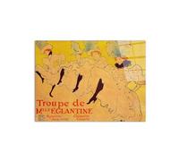Artopweb CrystalArt 58 x 78 cm Tableau Plexiglass Effet Verre Brillant Léger Prêt à Suspendre Décoration Maison Art Design Italien Eco-Friendly Mlles Eglantines II de Toulouse-Lautrec