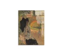 Artopweb CrystalArt 80 × 60 cm Tableau Plexiglass effet verre brillant léger prêt à accrocher écologique - Camille in the garden with Jean and his nanny par Monet Claude