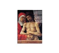 Artopweb CrystalArt 80 x 60 cm Tableau Plexiglass effet verre brillant léger prêt à accrocher décoration maison art design italien écologique - Pieta II de Bellini Giovanni