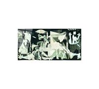 Artopweb CrystalArt Art 50 x 100 cm Tableau Plexiglass Effet Verre Brillant Léger Prêt à Suspendre Décoration Maison Art Design Italien Eco-Friendly - Homage to Pablo - Guernica I par Art Studio