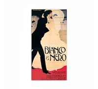 Artopweb CrystalArt Art Studio 100 x 50 cm Tableau Plexiglass effet verre brillant léger prêt à accrocher décoration maison art design italien écologique noir et blanc