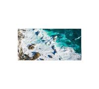 Artopweb CrystalArt Art Studio 50 × 100 cm Tableau Plexiglass Effet Verre Brillant Léger Prêt à Suspendre Décoration Maison Art Design Italien Eco-Friendly