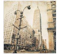 Artopweb Daniels - Empire State Building from Madison Avenue (Panneaux MDF 90x90 cm)