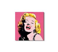 Artopweb EarthArt Materic 50 × 70 cm | Tableau matériel 3D effet brossé, léger et prêt à accrocher | Décoration de maison Art Design Italien Eco-Friendly - Homage to Marilyn 13" par Art Studio