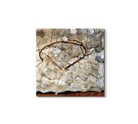 Artopweb EarthArt Materic 50 × 70 cm | Tableau matériel 3D effet brossé, léger et prêt à accrocher, décoration de la maison, art design italien écologique - Autumn tree in the wind de Schiele EgonÂ