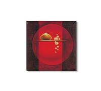 Artopweb EarthArt Materic 50 × 70 cm | Tableau matériel 3D effet brossé, léger et prêt à accrocher | Décoration de la maison Art Design Italien Eco-Friendly - Abstract Calm Place di Art Studio