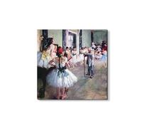 Artopweb EarthArt Materic 50 x 70 cm | Tableau matériel 3D effet brossé, léger et prêt à accrocher | Décoration de maison Art Design Italien Eco-Friendly - The dance class de My Store