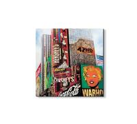Artopweb EarthArt Materic 58 × 58 cm Tableau matériel 3D effet pinceau léger prêt à accrocher décoration maison art design italien écologique - Advertising in New York 1" par Art Studio