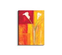 Artopweb EarthArt Materic 78 × 58 cm Tableau matériel 3D effet pinceau léger prêt à accrocher décoration maison art design italien écologique - Callas di Art Studio