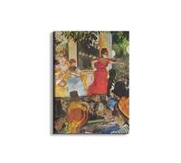 Artopweb EarthArt Materic 80 × 60 cm Tableau matériel 3D effet pinceau léger prêt à accrocher décoration maison art design italien écologique - En concert café par Degas Edgar