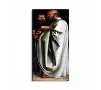 Artopweb EarthArt Plain 100 x 50 cm Cadre fin art mat anti-réflexe léger prêt à accrocher décoration maison art design italien écologique - The Saints Paul and Mark de Albrecht Dürer