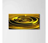 Artopweb EarthArt Plain 50 × 100 cm Cadre fin art mat anti-réflexe léger prêt à accrocher décoration maison art design italien écologique - Drop of Oil d'Art Studio