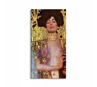 Artopweb EarthArt Plain 50 × 100 cm | Tableau Fine-Art mat anti-reflet, léger et prêt à accrocher | Décoration maison Art Made in Italy Eco-Friendly - Judith di Klimt Gustav