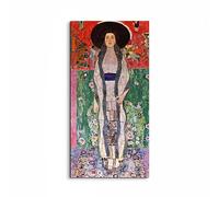 Artopweb EarthArt Plain 50 × 100 cm | Tableau Fine-Art mat anti-reflet, léger et prêt à accrocher | Décoration maison Art Made in Italy Eco-Friendly - Portrait of Bloch-Bauer de Klimt Gustav