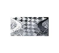 Artopweb EarthArt Plain 50 × 100 cm Tableau Fine-Art Mat Anti-Réflexe Léger Prêt à Suspendre Décoration Maison Art Design Italien Eco-Friendly - Homage to Maurits Cornelis Mind par Art Studio