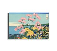 Artopweb EarthArt Plain 53 × 80 cm Cadre fin art mat anti-réflexe léger prêt à accrocher décoration maison art design italien écologique - The Fuji from Gotenyama de Hokusai Katsushika