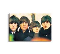 Artopweb EarthArt Plain 53 × 80 cm Cadre Fine Art Mat Anti-Réflexe Léger Prêt à Suspendre Décoration Maison Art Design Italien Eco-Friendly - Homage to The Beatles Horizontal par Art Studio