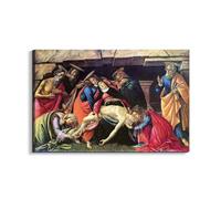 Artopweb EarthArt Plain 53 × 80 cm Cadre Fine Art Mat Anti-Réflexe Léger Prêt à Suspendre Décoration Maison Art Design Italien Eco-Friendly - Lamentation of Christ par Albrecht Dürer