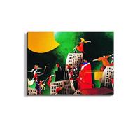 Artopweb EarthArt Plain 58 × 78 cm Cadre Fine Art Mat Anti-Réflexe Léger Prêt à Suspendre Décoration Maison Art Design Italien Eco-Friendly - Homage to Emilio - Fairy tel di Art Studio