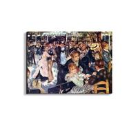 Artopweb EarthArt Plain 58 × 78 cm Tableau Fine-Art Mat Anti-Réflexe Léger Prêt à Suspendre Décoration Maison Art Design Italien Eco-Friendly Moulin Galette de Renoir Pierre-Auguste