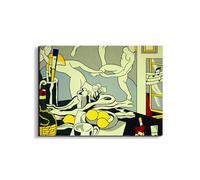 Artopweb EarthArt Plain 58 x 78 cm Cadre fin art mat anti-réflexe léger prêt à accrocher décoration maison art design italien écologique - Homage to Roy - Artist's Studio The Dance