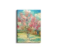 Artopweb EarthArt Plain 78 × 58 cm Cadre Fine Art Mat Anti-Réflexe Léger Prêt à Suspendre Décoration Maison Art Design Italien Eco-Friendly - Homage to Van Gogh - Souvenir De Mauve