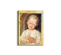 Artopweb EarthArt Plain 80 × 60 cm Cadre fin art mat anti-réfléchissant léger prêt à accrocher décoration maison art design italien écologique garçon Jesus par Albrecht Dürer