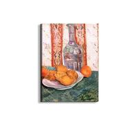 Artopweb EarthArt Plain 80 × 60 cm Cadre fin art mat anti-réfléchissant léger prêt à accrocher écologique - Still life with bottle and lemons on a plate par Van Gogh Vincent