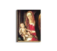 Artopweb EarthArt Plain 80 × 60 cm Cadre Fine-Art Mat Anti-Réflexe Léger Prêt à Suspendre Eco-Friendly - The Virgin and Child before an archway par Albrecht Dürer